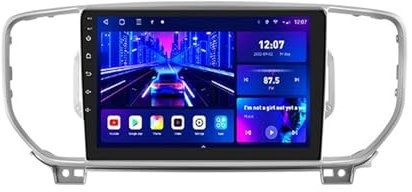 SAFWEL Reproductor Multimedia de Radio Android for Coche Compatible con KIA Sportage 4 2016-2018 TS10 TS18 2din navegación GPS vídeo Auto Carplay Carlaoer (Size : TS7 1 32G)