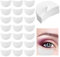 150 Piezas Sombra de Ojos Escudo, JINSIHU Sombra Ojos Gel Pad Parches Maquillaje Ojos Almohadillas Ojos Gel Pad Parches para Prevenir Extensiones Pestañas Teñido Residuos Maquillaje Labios no Alérgico