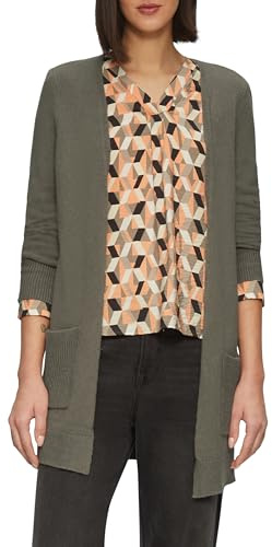 s.Oliver Strickjacke mit Rippbündchen