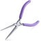 SPEEDWOX Mini Needle Nose Pliers - 5 Precision Wire Looping Pliers with Smooth Jaw for Jewelry Making & Small Object Gripping