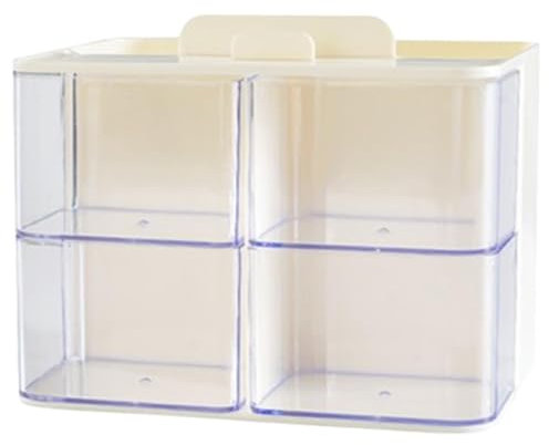 Schreibtisch-Schubladen-Organizer, Schreibtisch-Aufbewahrungsbox, Schreibwaren-Kosmetikkoffer, Schubladen-Schreibtisch-Organizer, stapelbare Desktop-Aufbewahrungsbox, einfach zu bedienen, tragbar für