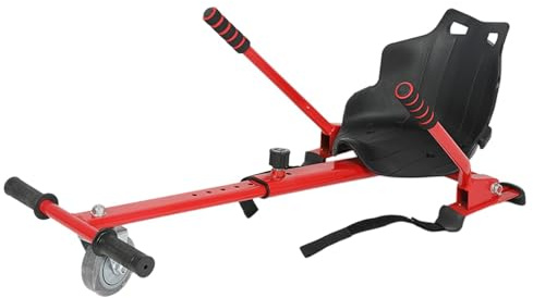 Hoverboard-Sitz, Befestigung des Hoverboard-Sitzes, sichere Befestigung für Hoverboard-Trolley, Zubehör zur Befestigung des Kart-Hoverboard-Sitzes, mit verstellbarer Länge, für Balance-Roller von 6,5