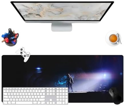 Destiny 2 Pretty Non-Slip Office Mouse Pad Textured Surface 800 x 300 x 3 mm for Gamer-Office-Home and Laptops