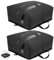 Vacuum Storage Bags for Clothes Reusable TPU Space Saver Bags for Travel with Zip Waterproof Packing Organisers Packing Cubes for Suitcase Backpack Hand Luggage