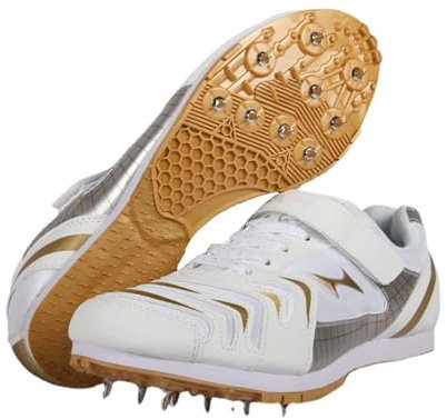 Scarpe da Atletica Unisex con 7 Chiodi, Scarpe da Competizione per Atletica Leggera, Scarpe da Salto in Lungo
