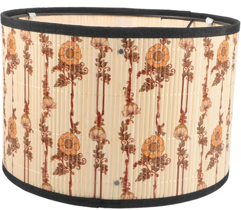 GAROZATION -lampenschirm Dekorativer Hängelampenschirm Lampenschirmabdeckung Für Deckenlampe Natürliche Und Warme Atmosphäre Für Wohnzimmer Und Schlafzimmer