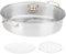 Acero inoxidable Oval Pescado Vapor Juego de olla a gran capacidad Cocina casera con plato para los entusiastas de la cocción