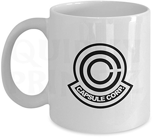 Quirky Printz Novelty Dragonball Z Capsule Corp Gift Slogan Mug SK194