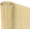 Ribelli® PVC Sichtschutzmatte Sichtschutzzaun Sichtschutz Zaun Balkon Windschutz (120 x 300 cm, Bambus)