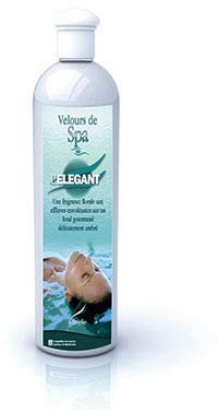 Camylle - Velours de Spa L'Elégant - Fragrance à Base d'Huiles Essentielles 100% Pures et Naturelles pour Spa - Floral aux effluves envoutantes et délicatement ambrées - 250ml