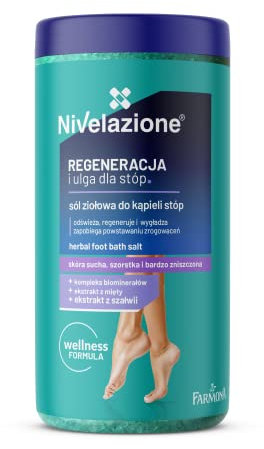 NIVELAZIONE Sel de bain de pieds à base de plantes 600g