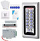 Dongyang Zutrittskontrollsystem, Metallplatte mit RFID-Tastatur, wasserdicht, 125 kHz, IP68 (Kit 3)