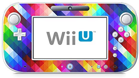 Skins4u Design modding Aufkleber Vinyl Skin Klebe Folie Skins Schutzfolie für Nintendo Wii U Controller Geo