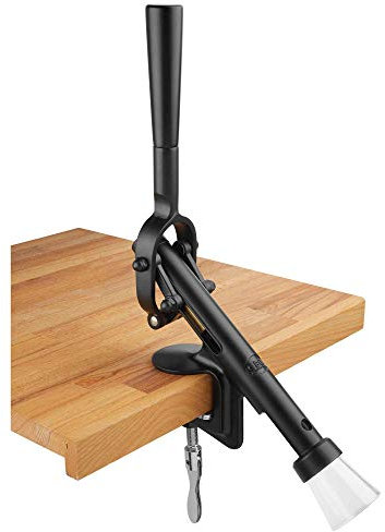 BOJ 00990604 Sacacorchos de mesa negro, Plastic, Schwarz
