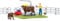 schleich 42529 Kuh Waschstation, für Kinder ab 3+ Jahren, FARM WORLD - Spielset