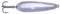 Zebco Premium Trophy Z-Flat Slim Löffel Blinker-Angelköder für Allround Raubfisch-Angeln Angel-zubehör, Silber, 15 g
