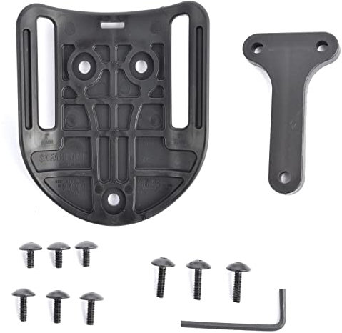 Safariland 6072 UBL-Wechselsteg (hoch sitzend) Keine Ziehwinkelverstellung/schwarz, 50 mm UBL