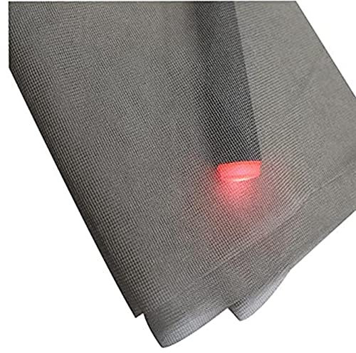 MYENA 5g EMF-Abschirmnetz, Anti-Strahlung EMF Nano Silberfaser-Mesh-Stoff, Blöcke Strahlung/EMF/WiFi / 5G & Andere HF-Anzug für Moskitonetzvorhang,1㎡