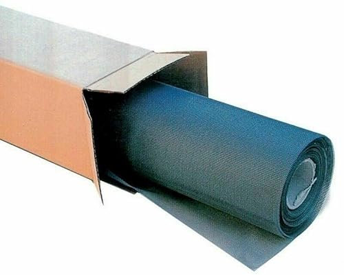 Rete per Zanzariere in Fibra di Vetro Maglia 18x16 Rotolo da 30 mt Ricambio per Zanzariere a Rullo e a Telaio Varie Misure disponibili (100 cm x 30 m)