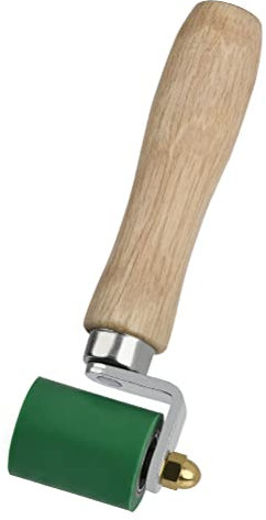 Silicone Seam Roller, Silicone High Temperature Resistant Seam Hand Pressure Roller, Silicone Hand Roller Roofing PVC Welding Tool, 40mm, Green