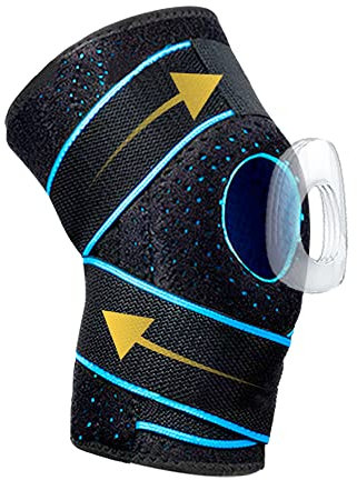 Rodillera Deportiva Ajustable Para Menisco Y Ligamentos - Rodillera Para Hombres Y Mujeres Y Para Realizar Cualquier Tipo De Deporte Correr, Voleibol, Baloncesto, Mtb - Alivia El Dolor De Artritis