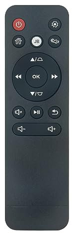 Télécommande de Remplacement AULCMEET Compatible avec Le projecteur WiFi Views Portable Smart DLP M1, M-1, M+, VS18242