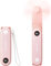 SWEETFULL Handventilator, Tragbarer Mini Ventilator leise, Kleiner Taschenventilator Mit 2 Geschwindigkeiten, USB Ventilatoren, Faltbarer für Büro, Outdoor (Rosa)