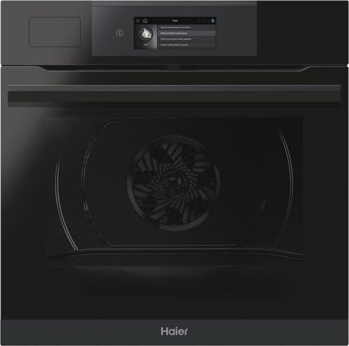 Haier HWO60SM6TS9BH - Forno elettrico, multifunzione, 70 litri, Nero, Classe energetica A+