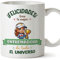MUGFFINS Tazas para ENTRENADORA mujer - En Español - Mejor Universo Trofeo - 11 oz / 330 ml - Regalo original y divertido