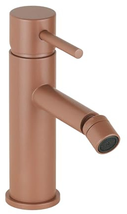 Pollini Acqua Design - Miscelatore per Bidet Modello Tondo in Colore Rosa Metallizzato Pollini Jessy Color MXBIMCMMCA3 - RUB12954 - Rosa Metallizzato