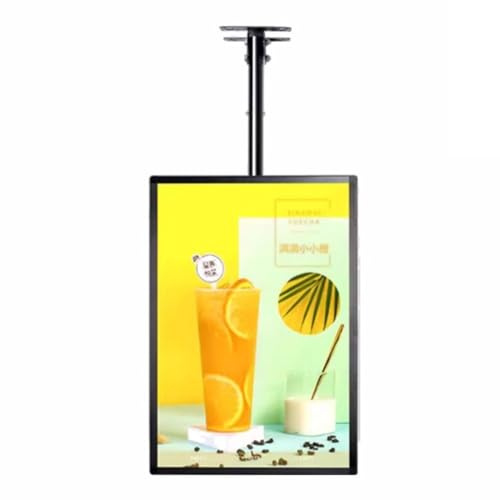 LED Light Box Werbetafel, schmaler Schnapprahmen, Wandmontage, Aluminium, 3D-Menütafel für Restaurants und Geschäfte