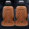 Sitzheizung Auto Auflage 12v,Universal 2er Set Heizdecke FüR Auto Autositzschoner Vordersitz 2er Set,Brown