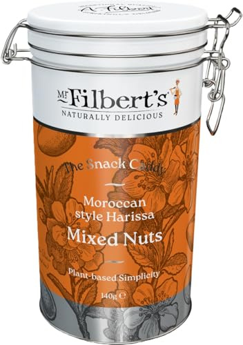 Mr Filbert’s - Moroccan Style Harissa Mixed Nuts, 140g Sharing Bag