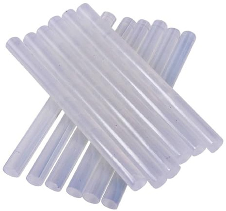 15mm x 300mm Tecbond 232 Multi Purpose Clear Glue Sticks, Ideal for packaging, card, cardboard, fabrics and foams. 10 x Glue sticks only