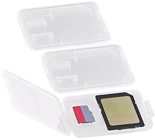 Merox SD Karten Box: Speicherkartenbox für SD-, miniSD-, microSD-, MMC-Karten, 3er-Set (Etui, Tresor, Safe)