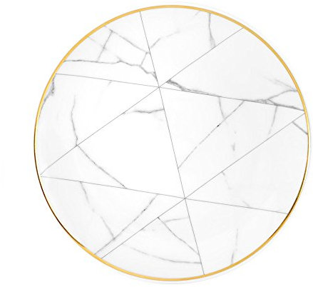 Vista Alegre - Juego de 4 platos de porcelana para pan y mantequilla