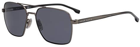 BOSS Herren Style 1045/S Sonnenbrille, Dkruth Black/Gy Grigio