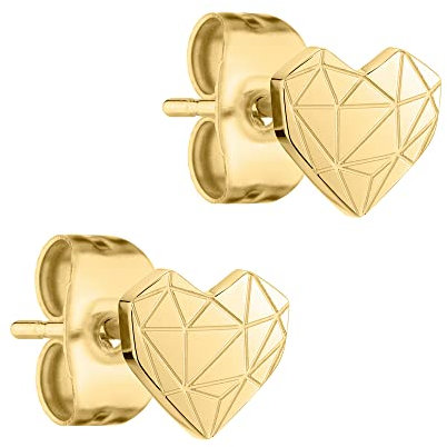 Liebeskind Berlin Ohrstecker LJ-0847-E-05 Edelstahl IP gold