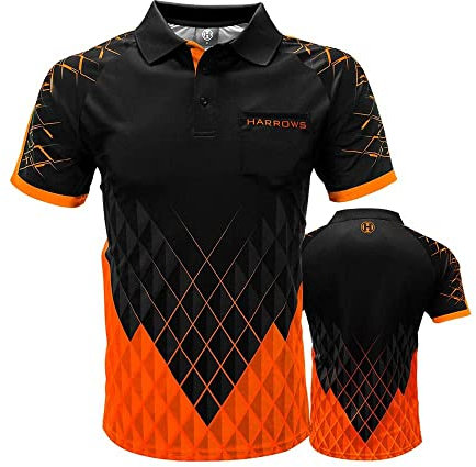 Harrows Paragon Dart Shirt Orange L