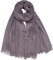 Damen Sommer Schals Baumwolle Leichte Große Lange Gaze Damenschal Eleganter Plain Tücher 75”×43”,Malve