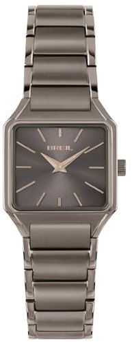 Breil Uhr Damen The B Ziffernblatt Mocha Bewegung NUR Zeit Quartz e Bracelet Farbiger Stahl Mocha TW1973