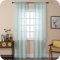 GIRASOLE HOME Coppia Tende Itaca Filtranti in Simil Lino 2 Pannelli con Tasca e Passanti Nascosti (Azzurro Pastello, 70x240cm)