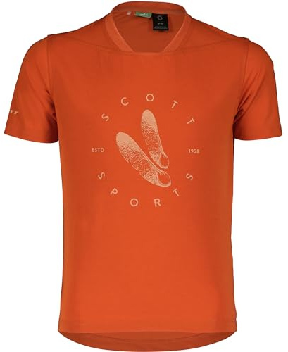 Scott Trail Trail Flow 20 DRI Junior Kinder Fahrrad Trikot kurz braze orange 2024: Größe: XS (116)
