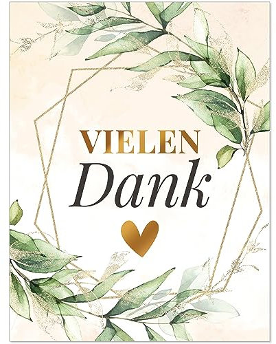 Einladungskarten Manufaktur Hamburg 8 Flaschenetiketten selbstklebend - Etikett Danke Bedanken Danke sagen Modernes Bouqet - Flaschen Aufkleber für Wein oder Sekt