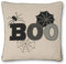 horror-shop Signature Halloween Kissen ;Boo; 43x43cm als Wohnaccessoire
