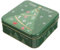 Zerodeko Classic Christmas Cookie Box Tinplate Candy Storage Perfect Present for Friends Family