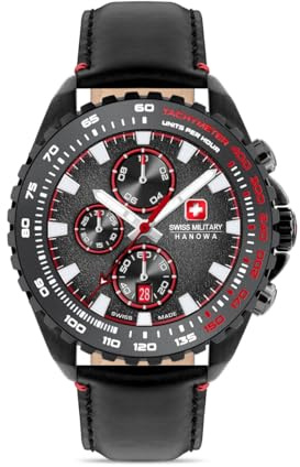 Swiss Military Hanowa Herrenuhr QUARZUHR 45 bis 10 bar Herren SMWGC0001830, SMWGC0001831, SMWGC0001832, SMWGC0001840