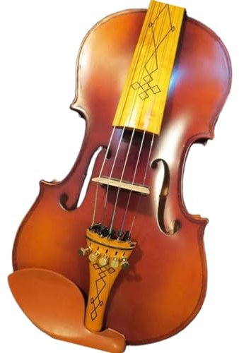 para Principiantes Violín Color Marrón Modelo 5 Cuerdas 4/4 Violín Eléctrico Violín Acústico