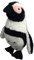 EcoBuddiez - Humboldt Pinguin von Deluxebase Große 33 cm weiche Plüschtiere aus recycelten Plastikflaschen Umweltfreundliches Kuschelgeschenk für Kinder und niedliches Stofftier Spielzeug für