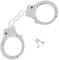 Manette della Polizia Giocattolo Adatte a Bambini, con 2 Chiavi, in Metallo per Feste di Ruolo Giochi per Sicurezza Regalo Cosplay